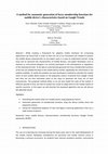 Research paper thumbnail of A Method For Automatic Generation Of Fuzzy Membership Functions For Mobile Devices Characteristics Based On Google Trends