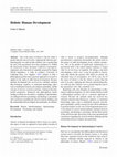 Research paper thumbnail of Holistic Human Development