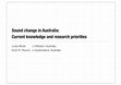 Research paper thumbnail of Sound change in Australia:  Current knowledge and research priorities (Luisa Miceli & Erich Round)