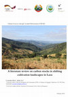 Research paper thumbnail of A literature review on carbon stocks in shifting  cultivation landscapes in Laos