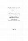 Z. DJUROVIC, La protologia e l'escatologia nel De Genesi ad litteram di sant’Agostino. Analisi esegetico-teologica, (Excerpta ex dissertatione ad Doctoratum in Theologia et Scientiis Patristicis), Romae 2010 Cover Page