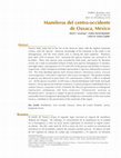 Research paper thumbnail of Mamíferos del centro-occidente  de Oaxaca, México