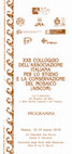 Research paper thumbnail of "I rivestimenti parietali delle terme romane di Ventimiglia" in XXII COLLOQUIO DELL'ASSOCIAZIONE ITALIANA PER LO STUDIO E LA CONSERVAZIONE DEL MOSAICO (AISCOM) DIPARTIMENTO DELLE CULTURE EUROPEE E DEL MEDITERRANEO