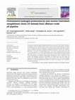 Research paper thumbnail of Fermentative hydrogen production by new marine Clostridium amygdalinum strain C9 isolated from offshore crude oil pipeline