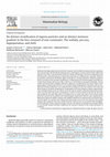 Research paper thumbnail of No distinct stratification of ingesta particles and no distinct moisture gradient in the fore-stomach of non-ruminants: The wallaby, peccary, hippopotamus, and sloth