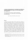 Research paper thumbnail of O ESPAÇO DEMOCRÁTICO E GOVERNO ELETRÔNICO COMO FUNDAMENTO PARA A SUSTENTABILIDADE DO AMBIENTE THE DEMOCRATIC SPACE AND ELECTRONIC GOVERNMENT AS A BASIS FOR A SUSTAINABLE ENVIRONMENT