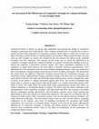 Research paper thumbnail of An Assessment of the Effectiveness of Competitive Strategies by Commercial Banks: A Case of Equity Bank