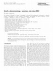 Research paper thumbnail of Small- x phenomenology - summary and status 2002