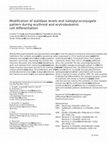 Modification of sialidase levels and sialoglycoconjugate pattern during erythroid and erytroleukemic cell differentiation Cover Page