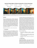 Research paper thumbnail of Imperfect shadow maps for efficient computation of indirect illumination