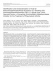 Research paper thumbnail of Identification and characterization of 4-[[4-(2-butynyloxy)phenyl]sulfonyl]-N-hydroxy-2,2-dimethyl-(3S)thiomorpholinecarboxamide (TMI-1), a novel dual tumor necrosis factor-alpha-converting enzyme/matrix metalloprotease inhibitor for the treatment of rheumatoid arthritis