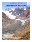 Snow and Glacier Studies in Indian Himalayas: A joint Project of Ministry of Environment and Forests and Department of Space, Govt. of India Cover Page