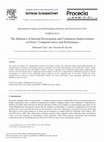 Research paper thumbnail of The Influence of Internal Environment and Continuous Improvements on Firms Competitiveness and Performance