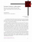 Research paper thumbnail of Literatura, testimonio y conflicto político. Entrevista a Hernán Valdés