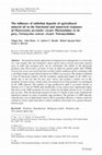 Research paper thumbnail of The influence of sublethal deposits of agricultural mineral oil on the functional and numerical responses of Phytoseiulus persimilis (Acari: Phytoseiidae) to its prey, Tetranychus urticae (Acari: Tetranychidae)