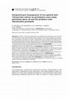 Research paper thumbnail of Integrated pest management of two-spotted mite Tetranychus urticae on greenhouse roses using petroleum spray oil and the predatory mite Phytoseiulus persimilis