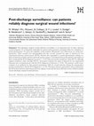 Research paper thumbnail of Post-discharge surveillance: can patients reliably diagnose surgical wound infections?