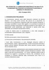 RELAZIONE DELLA COMMISSIONE MINISTERIALE INCARICATA DI ELABORARE UNA PROPOSTA DI INTERVENTI IN MATERIA DI CRIMINALITÀ ORGANIZZATA Cover Page