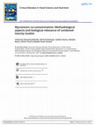 Mycotoxins co-contamination: Methodological aspects and biological relevance of combined toxicity studies Cover Page