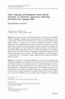 Research paper thumbnail of Native language and immigrant labour market outcomes: an alternative approach to measuring the returns to language skills