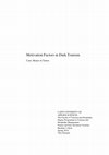 Motivation Factors in Dark Tourism Cover Page