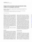 Research paper thumbnail of Changes in the concentrations of auxins and polyamines during rooting of in-vitro-propagated walnut shoots