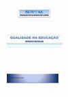 Research paper thumbnail of QUALIDADE NA EDUCAÇÃO: SUCESSO ESCOLAR