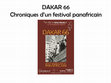 Research paper thumbnail of Dakar 66 : document d'exposition