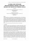 A Zero-One Integer Programming Model for the Design of Manufacturing Cells Cover Page