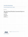 The 2010 Annual Homeless Assessment Report to Congress Cover Page