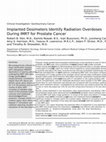 Research paper thumbnail of Implanted dosimeters identify radiation overdoses during IMRT for prostate cancer