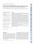 Research paper thumbnail of Phase I trials involving radiation therapy, quantifying the risks