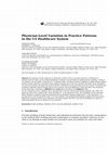 Research paper thumbnail of Physician-Level Variation in Practice Patterns in the VA Healthcare System