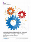 Research paper thumbnail of Predictive models for anti-tubercular molecules using machine learning on high-throughput biological screening datasets