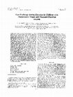 Research paper thumbnail of Gas Exchange during Exercise in Children with Thalassemia Major and Diamond-Blackfan Anemia