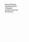 Edmund Burke, the Imperatives of Empire and the American Revolution--Sample Cover Page