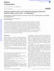 Magnetic properties of the seven-coordinated nanoporous framework material Co(bpy)1.5(NO3)2 (bpy = 4,4′-bipyridine) Cover Page