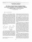 Research paper thumbnail of The choice of atomic charges calculation scheme in 3D-QSAR modelling of GSK-3β inhibition by paullones