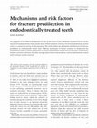 Mechanisms and risk factors for fracture predilection in endodontically treated teeth Cover Page