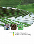 Food and Agriculture: The Future of Sustainability Cover Page