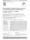 Cardiorespiratory responses during running and sport-specific exercises in handball players Cover Page