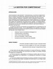 Research paper thumbnail of LA GESTIÓN POR COMPETENCIAS. Procesos y Metodologías.