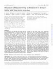 Bilateral STN lesion Brain 2005 Cover Page