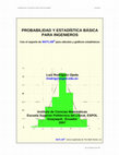 PROBABILIDAD Y ESTADÍSTICA BÁSICA PARA INGENIEROS PROBABILIDAD Y ESTADÍSTICA BÁSICA PARA INGENIEROS Con el soporte de para cálculos y gráficos estadísticos MATLAB Cover Page