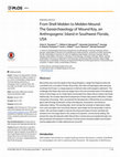 Research paper thumbnail of From Shell Midden to Midden-Mound: The Geoarchaeology of Mound Key, an Anthropogenic Island in Southwest Florida, USA