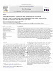 Research paper thumbnail of Potential biomarkers in saliva for oral squamous cell carcinoma