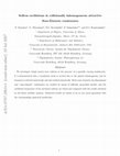 Research paper thumbnail of Soliton oscillations in collisionally inhomogeneous attractive Bose-Einstein condensates