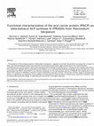 Research paper thumbnail of Functional characterization of the acyl carrier protein (PfACP) and beta-ketoacyl ACP synthase III (PfKASIII) from Plasmodium falciparum