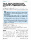 Research paper thumbnail of Observed Reductions in Schistosoma mansoni Transmission from Large-Scale Administration of Praziquantel in Uganda: A Mathematical Modelling Study