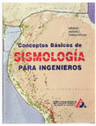 Conceptos Básicos de Sismología para Ingenieros -Dr. Miguel Herraiz Sarachaga Cover Page